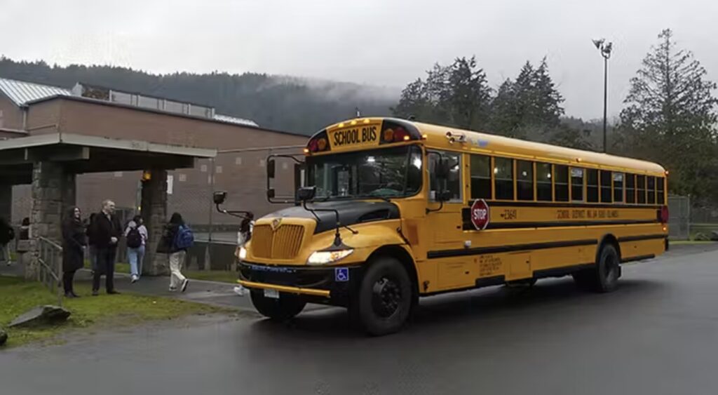 Saltspring‘s First Electric Schoolbus